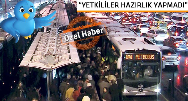 Trafikte kalan, twitter'da patladı!