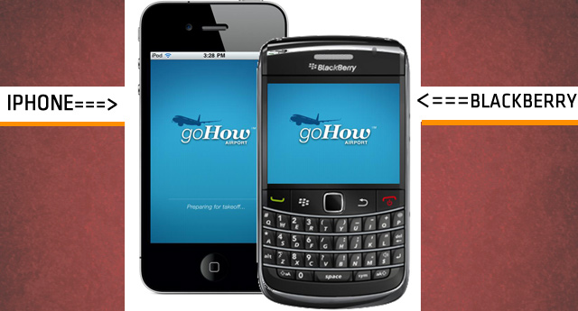 iPhone - Blackberry'ye yasak