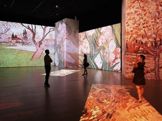 Van Gogh'un eserlerine gireceksiniz