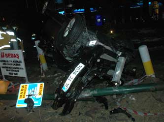 Şişli'de trafik kazası