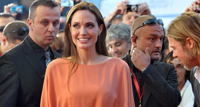 Angelina Jolie H�rvatistan'a geldi