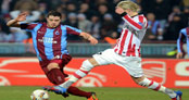 Trabzonspor turu zora soktu!: 1 - 2