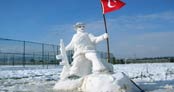 Dünyanın en ilginç kardan adamları