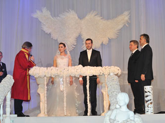 Cumhurbaşkanı Gül nikah şahitliği yaptı