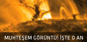 Muhteşem görüntü! İŞTE O AN