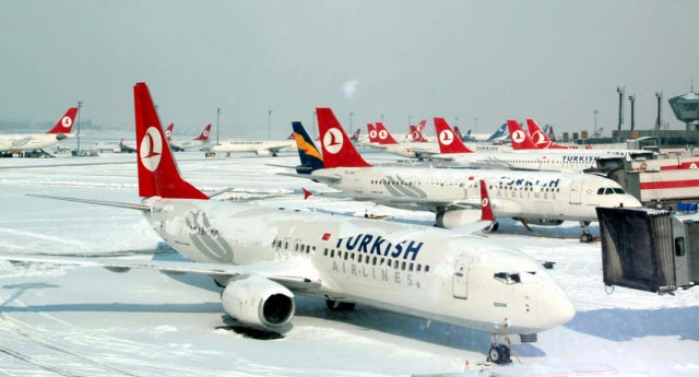 Atatürk Havalimanı'nda görünmez kaza