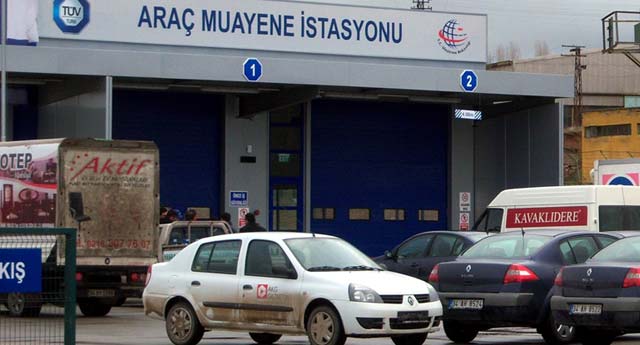 Araç muayene istasyonunda skandal ortaya çıktı