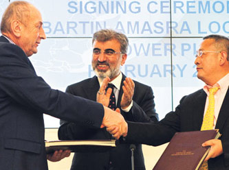 Çinlilerle 1 milyar dolarlık anlaşma