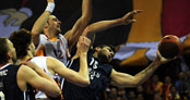 Türk gecesinde kazanan Galatasaray: 64-56