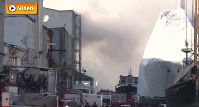İstanbul Tuzla'da patlama - İlk görüntüler