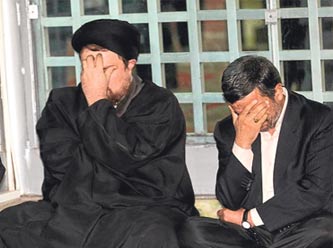 Ahmedinecad gözyaşlarını tutamadı