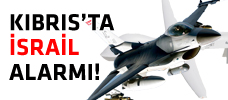 İsrail uçağı Kıbrıs semalarında