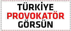 Türkiye provokatör görsün!