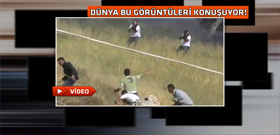 Sivillere böyle ateş açtılar!