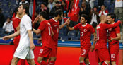Milli takımımızdan iyi prova!