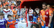 Galatasaray ve Trabzonspor maçından kareler