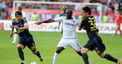 Karabükspor- Fenerbahçe maçından kareler