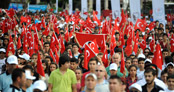 19 Mayıs coşkusu sokaklara taştı!
