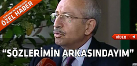 Kılıçdaroğlu'ndan Erdoğan'a:Memnun oldum