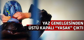 Bakanlıktan şaşırtan 'başörtüsü yasağı'