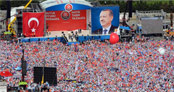 İstanbul'da dev AK Parti mitingi