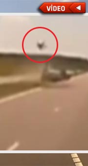 Emniyet kemeri takmaması, hayatına mâl oluyordu!
