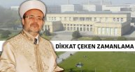 Mehmet Görmez'in katıldığı programa bomba ihbarı