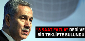 Arınç'tan ilginç 'duran adam' yorumu
