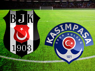 Beşiktaş Kasımpaşa maçında 2 gol Canlı Anlatım