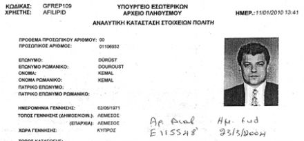 kemal dürüst kıbrıs cumhuriyeti pasaportu ile ilgili görsel sonucu