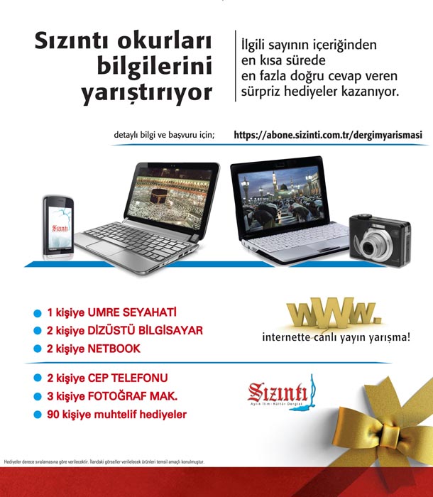Her Ay 100 Sizinti Okuyucusuna 100 Hediye Samanyolu Haber