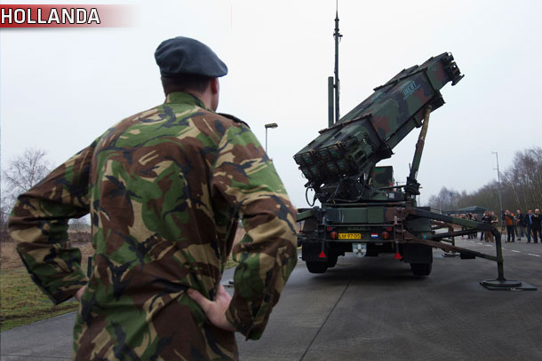 Patriot bataryası Hollanda Patriot bataryası Hollanda