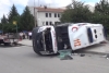 Kazazedeye bir kaza şoku daha!