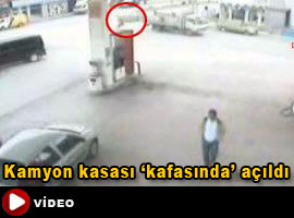 İnanılmaz kaza anı - VİDEO