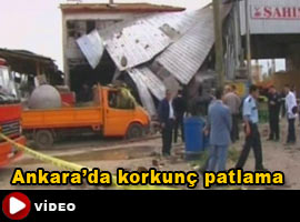 Ankara'daki patlamadan İLK görüntüler