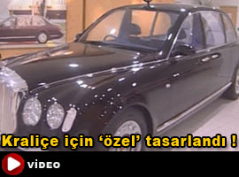 İşte Kraliçe'nin arabası - VİDEO