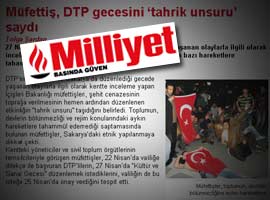 Milliyet'in raporu KURGU çıktı !