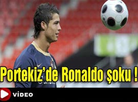 Portekiz'de Ronaldo şoku! - İZLE