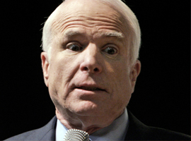 McCain'dan Bush'u aratacak ilk sinyal