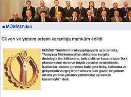 MÜSİAD'dan karara SERT tepki