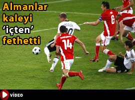 Almanlar coştu  - GOLLERİ İZLE