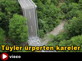 İŞTE DEPREM ANI - VİDEO