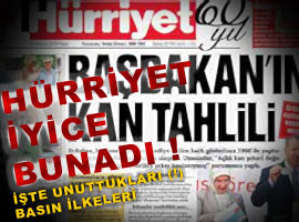 HÜRRİYET'TEN ÇİRKİN MANŞET