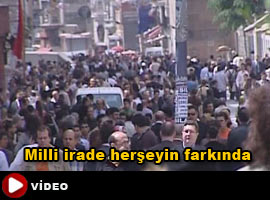 Vatandaş artık darbe istemiyor - İZLE