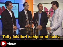 Telly ödüllerine damgasını vurdu - İZLE