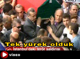 Terör mağdurları uğurlandı- İZLE 
