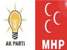 MHP  AK Parti'yi ikiye katladı!