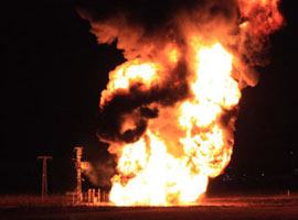 Yürekleri ağıza getiren patlama