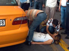 Havalimanında görünmez kaza !