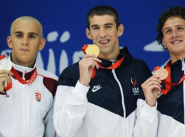 Türk sporcular bir Phelps kadar olamadı